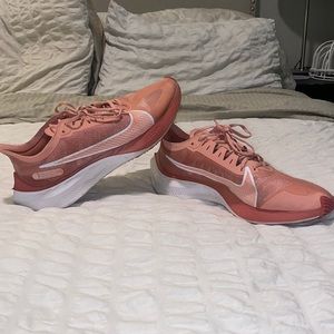 Pink Nike Zoom Gravity Running Shoes